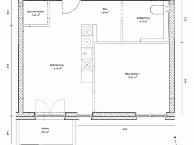 Traumhafte 2 Zimmer Neubauwohnung mit ca. 30m2 Garten in Spandau