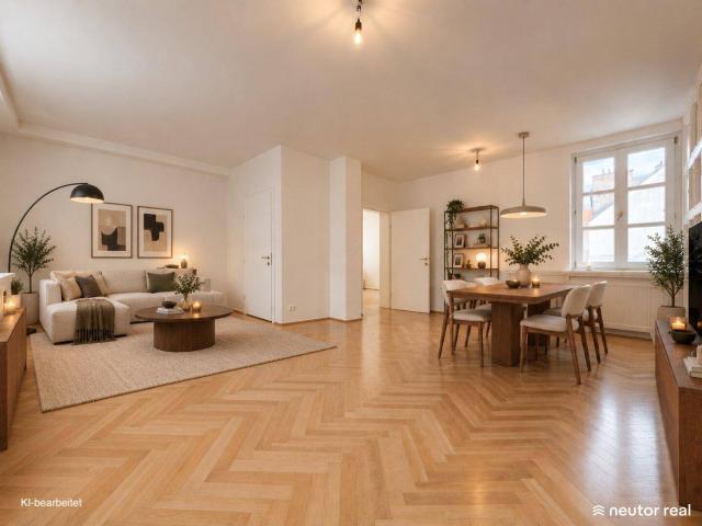 Traumhafte 2 Zimmer Stadtwohnung mit Klimaanlage in historischem Palais Begehrte Lage im Herzen der Wiener Innenstadt U1/U4/U2