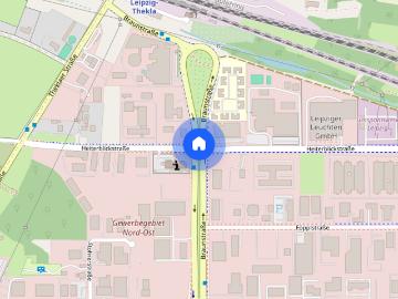 Traumhafte 2 Zimmer Wohnung im Erdgeschoss mit Terrasse in Leipzig Mockau Nord