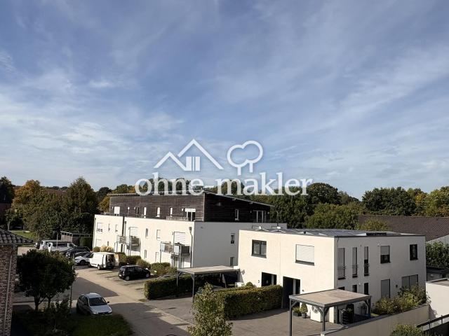 Traumhafte 2 ½ Zimmer Wohnung mit Süd West Dachterrasse im grünen Schermbeck