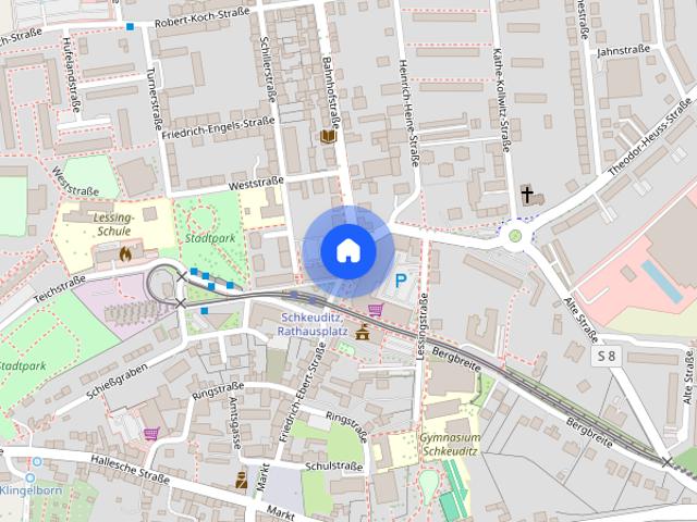 Traumhafte 3 R Wohnung in einem Denkmalobjekt in der City von Schkeuditz