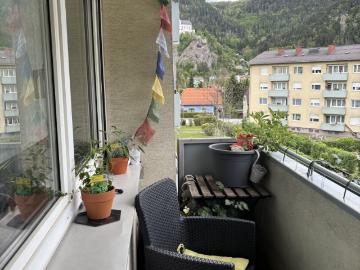 traumhafte 3 raumwohnung mit balkon im herzen von st. peter freienstein
