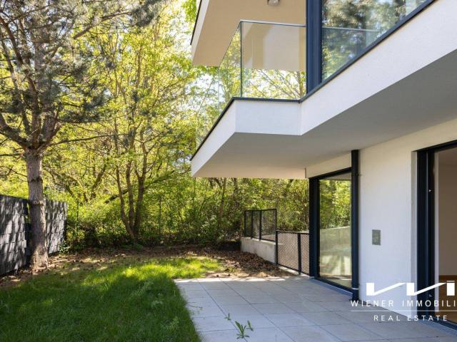 Traumhafte 3 Zimmer Gartenwohnung: Erstbezug in absoluter Ruhelage