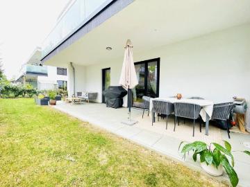 Traumhafte 3 Zimmer Gartenwohnung mit Terrasse & Garage ruhig, sonnig & perfekt aufgeteilt!