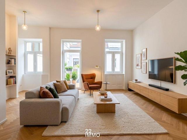 Traumhafte 3 Zimmer Wohnung mit Balkon und Aufzug im Herzen der Leopoldstadt