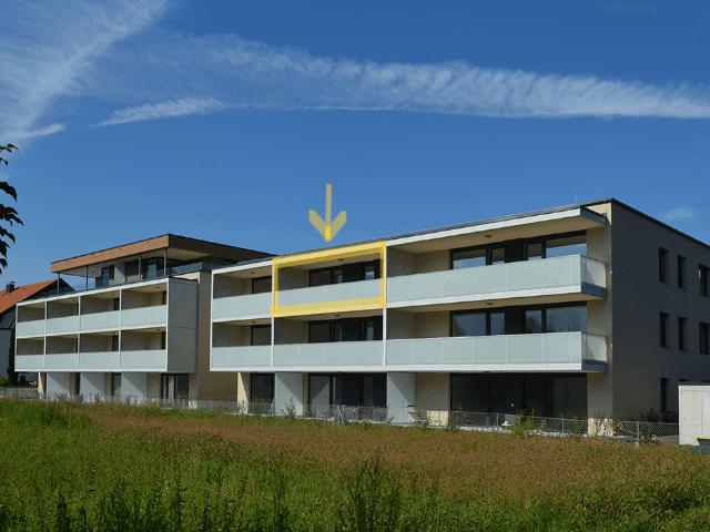 Traumhafte 3 Zimmer Wohnung mit 18m² Loggia und Burgpanorama