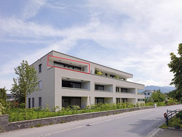 Traumhafte 3 Zimmerdachgeschosswohnung in Feldkirch Gisingen Top W8