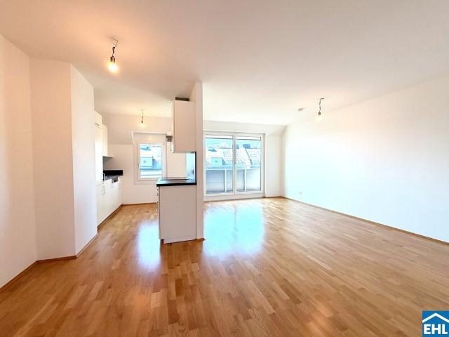 Traumhafte 3 Zimmerwohnung mit südwest seitigem Balkon im Arsenal!