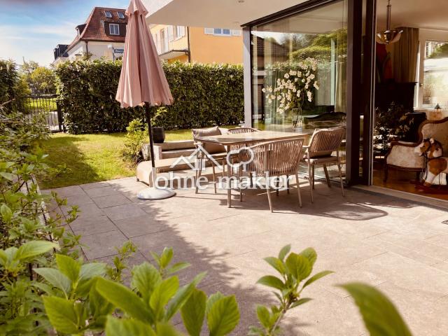 Traumhafte 4,5 Zimmer Gartenwohnung in Alt Bogenhausen