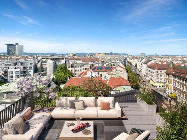 Traumhafte 4 Zimmer Dachterrassenwohnung im 3. Bezirk!