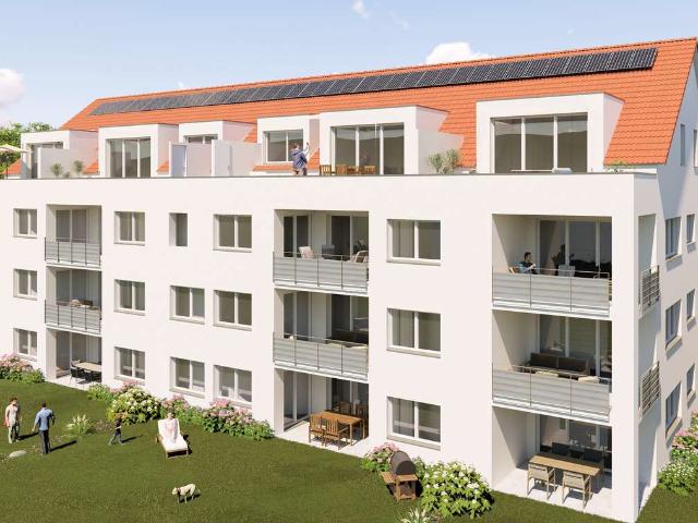 Traumhafte 4 Zimmer Dachgeschosswohnung mit Blick auf den Kaiserstuhl zu vermieten