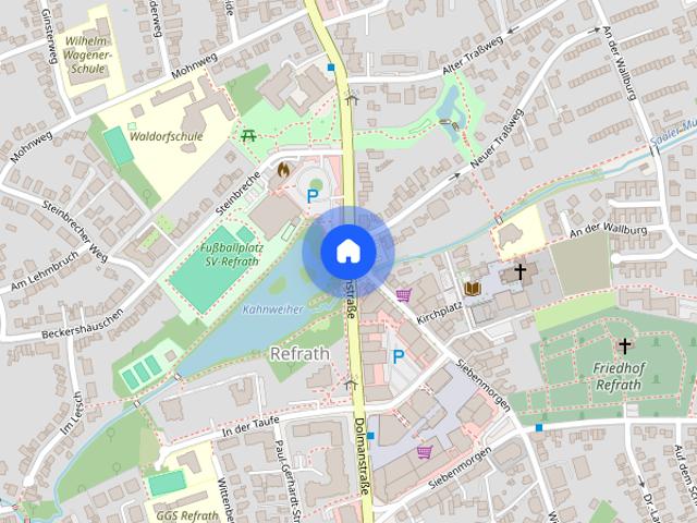 Traumhafte 4 Zimmer Wohnung in guter Lage Refraths mit Garten
