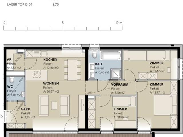 Traumhafte 4 Zimmer Wohnung in Kappl Erster Bezug mit Loggia und Tiefgarage!