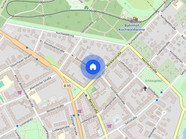 Traumhafte 4 Zimmer Wohnung mit 2 Balkonen, Bad mit Schränken, Stellplatz und viel Stauraum