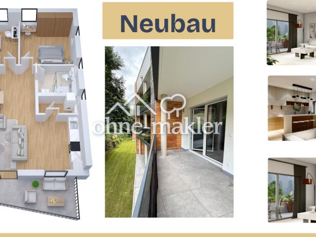Traumhaftes Wohnen im Schwarzwald: Moderne 3 Zimmer Wohnung zum Erstbezug!