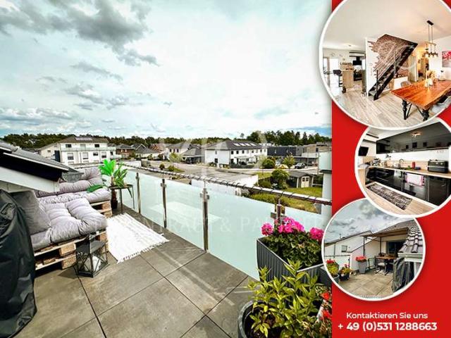 Traumhafter Ausblick von der Terrasse. ! Fahrstuhl, KfW40, Nähe zur KITA & Tankumsee ! WE10