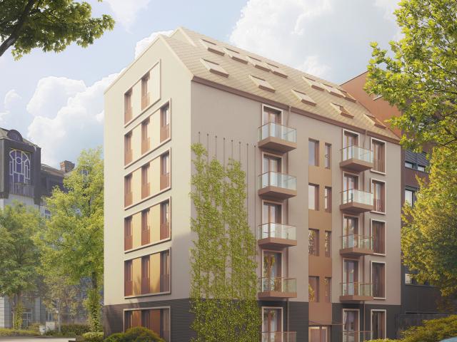 Traumhafter Ausblick aus dem 4. Obergeschoss: 4 Zi. Stadtresidenz mit 2,7m Deckenhöhe & Liftlanding
