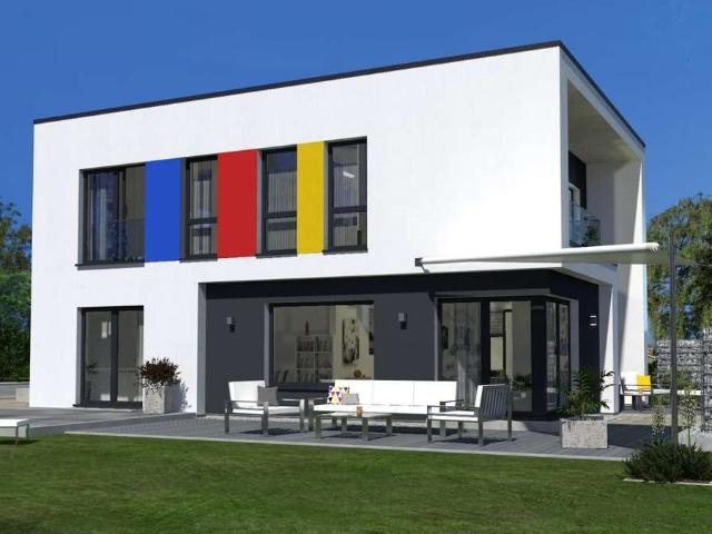 TRAUMHAUS AUF IHREM GRUNDSTÜCK, BAUHAUS ARCHITEKTUR IN OKAL DESIGN