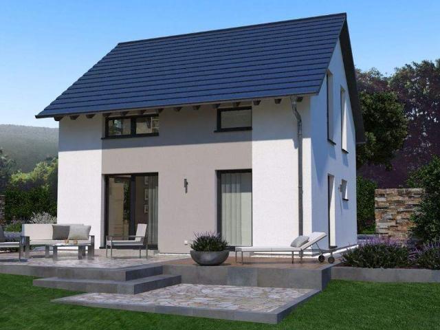 TRAUMHAUS EINZUGSFERTIG, INKLUSIVE GRUNDSTÜCK UND BAUNEBENKOSTENKLEIN, ABER OHO: UNSER DURCHDACHTES DESIGNHAUS