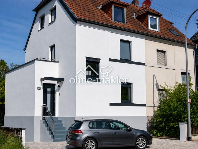 Traumhaus statt Eigentumswohnung: kernsanierte DHH mit Garten, Balkon & Ausbaupotenzial