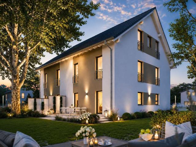 Traumhaus TwinStyle 21.01S inklusive wunderschönem Grundstück