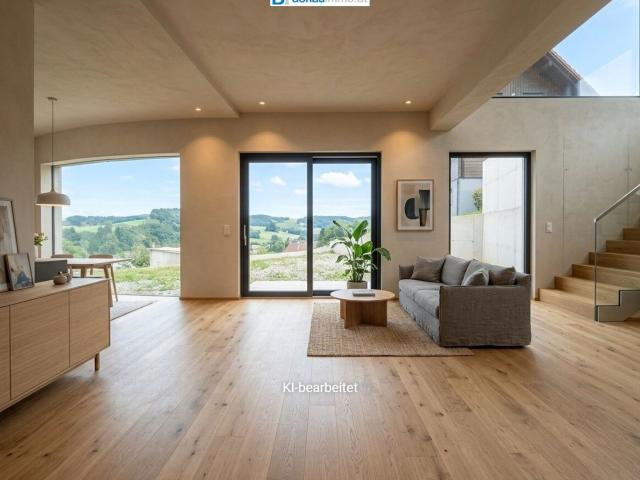 Traumlage, Einzigartiges Architektenhaus mit Pool in Teilrohbau zur Fertigstellung in Voitsberg