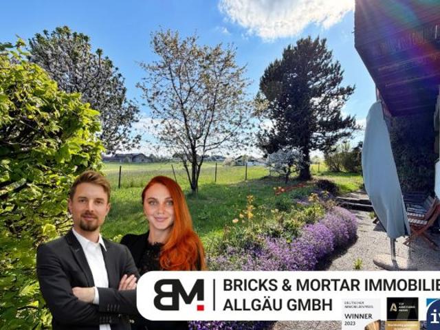 Traumlage im Allgäu Wohnraum mit Bergblick und großzügiger Nutzfläche