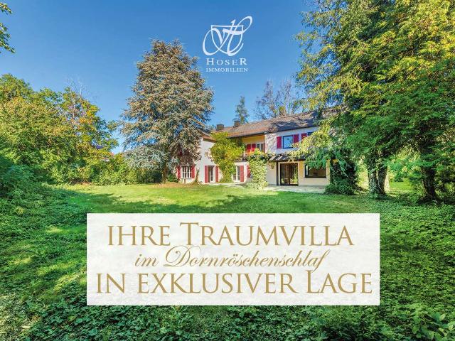 Traumvilla im Dornröschenschlaf in exklusiver Lage