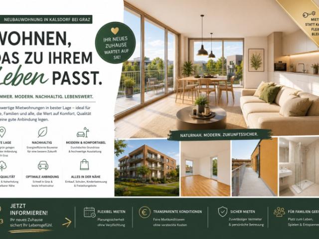 TRAUMWOHNUNG 4 Zimmer Erstbezug Neubau
