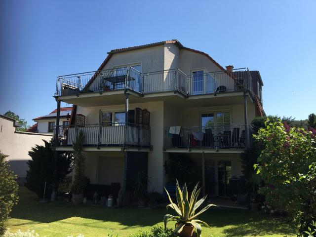 Traumwohnung am Schwielowsee – 3 Zimmer Wohnung mit großem Balkon, Garten & Wärmepumpe in Ferch
