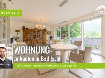 Traumwohnung in Bad Ischler Premiumlage mit beeindruckendem Bergpanorama