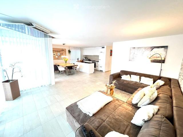 5.5 Zi. Gartenwohnung mit Panoramablick
