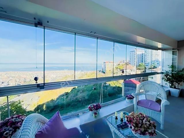 Trabzon Çukurçayır Modern Rezidans Full Deniz Manzaralı 4+1 Lüks