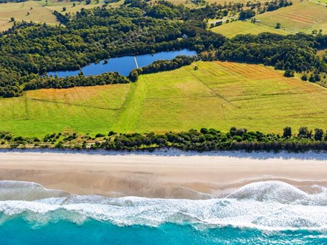 Trading Coastal Accommodation 85 Acres, Ocean Frontage