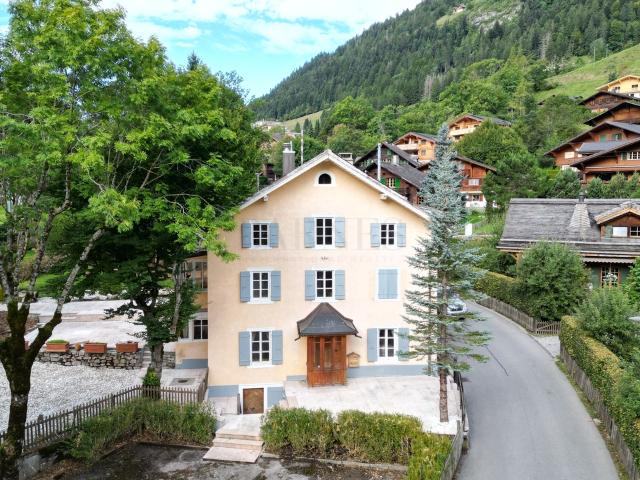 Traditionelles Steinhaus mit grossem Garten