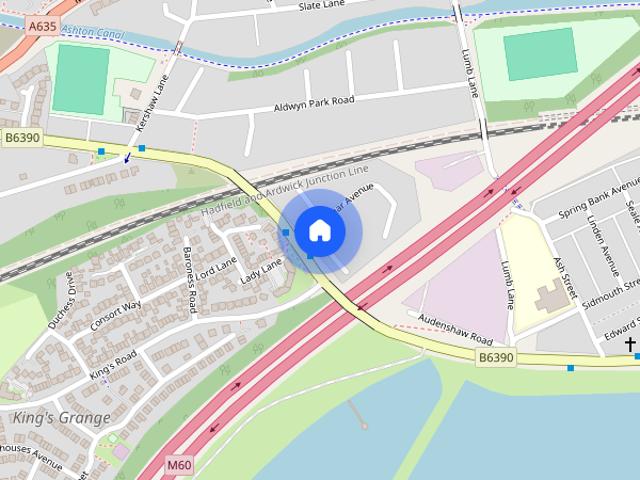 Trafalgar House, Audneshaw, M34