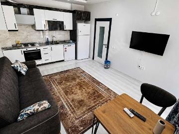 TRAMVAY DİBİ ÇAMLIBEL MAH 1+1 FULL EŞYALI KİRALIK DAİRE
