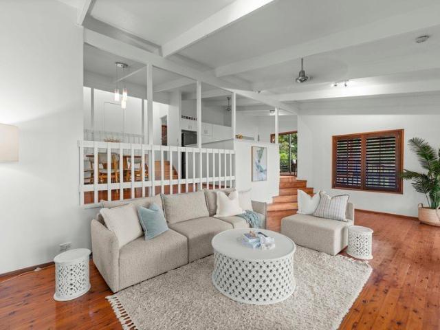 Tranquil Tropical Oasis, Elevated to Embrace Uninterrupted Palm Beach and Currumbin Views