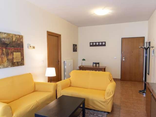 Tranquillo appartamento con 2 camere da letto in affitto a Torrino, Roma