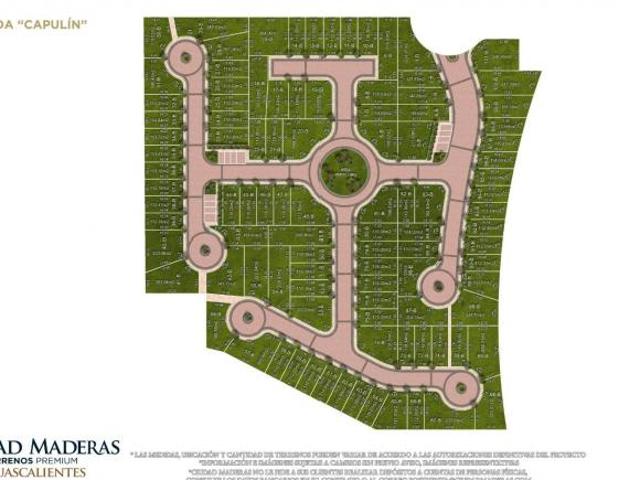 Traspaso de derechos terreno 208 m² en Ciudad Maderas Aguascalientes