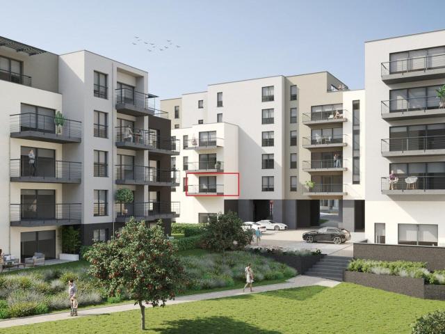 TREVI LUXEMBOURG studio, parking ext, terrasse, gare à pied