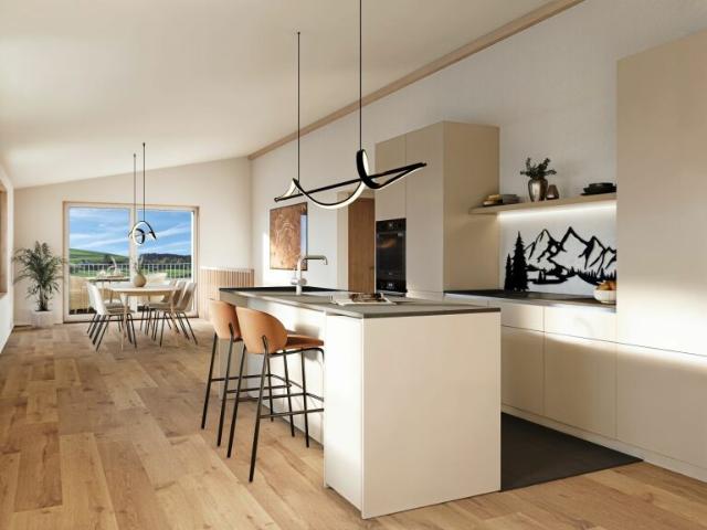 Treyvaux, Appartement 3.5 dans petite PPE