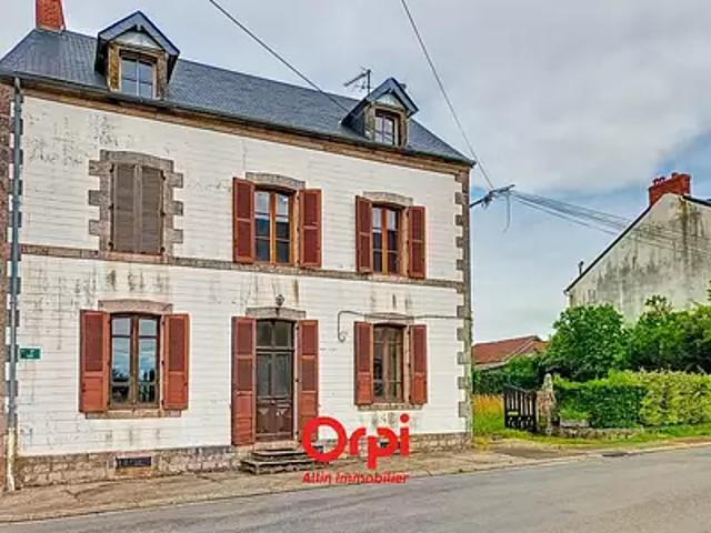 Treignat 03380 Achat / Vente maison 4 pièces t4 jardin terrasse