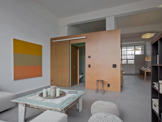 Trendiges cooles Loft mit Gartensitzplatz