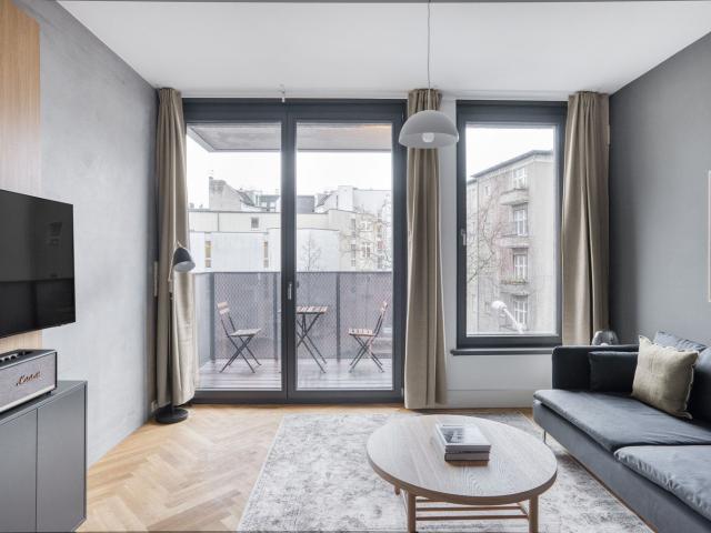 Trendy Charlottenburg Studio w/ Gym, near Kurfürstendamm