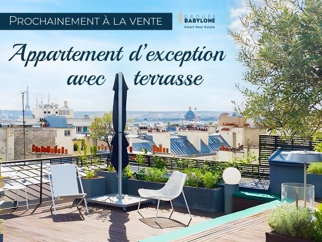 Très beau 3 PIECES avec deux magnifiques terrasses 55m² Asnières sur Seine