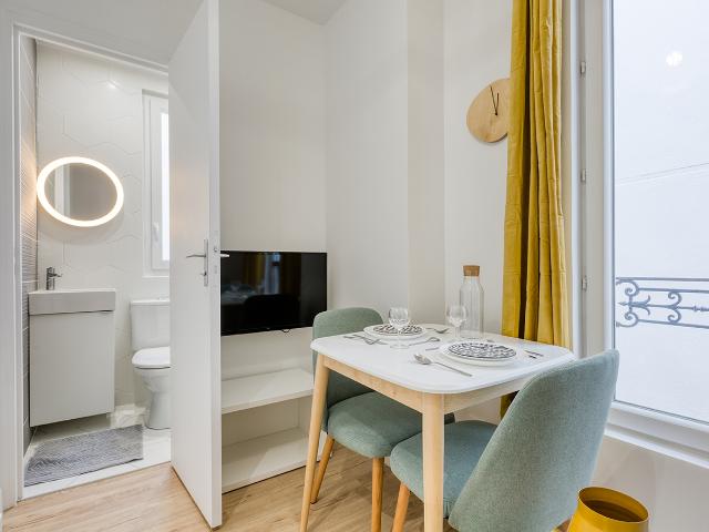 Très beau 2 pièces de 18m² rue des Bourguignons Asnières sur Seine