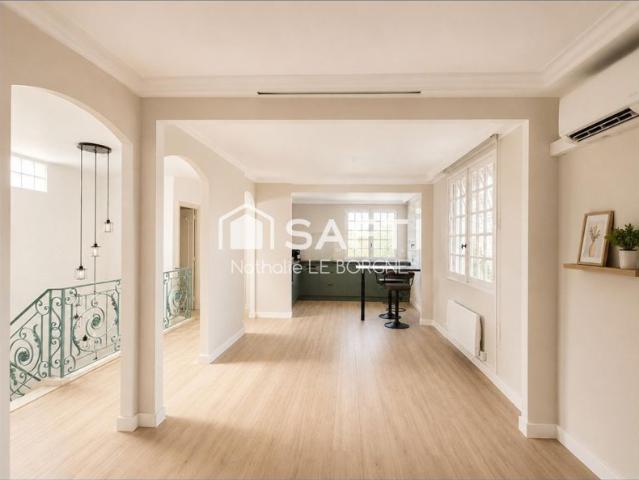 Très bel appartement avec jardin et garage