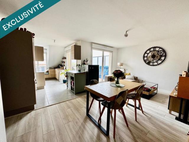 Très bel appartement F3 de 71 m² avec un balcon terrasse