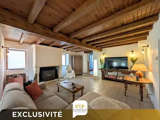 Triac Lautrait 16200 Achat / Vente maison 9 pièces t9 jardin terrasse